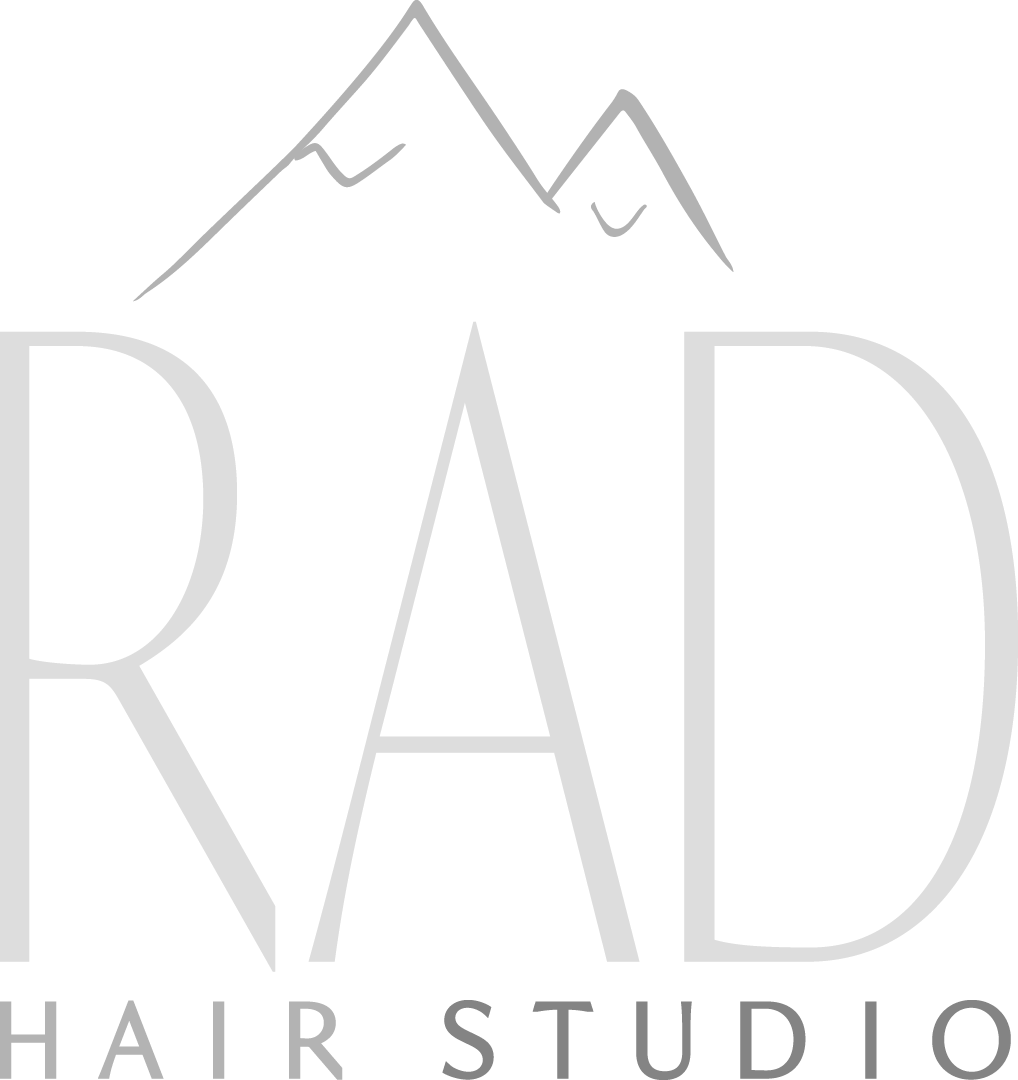 Rad Hair Studio logo.
